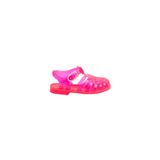 Çocuk Floresan Pembe Sandalet Sun201-Jaune Fluo