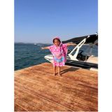 Çoçuk Havlu Panço Solenrosa - Pembe