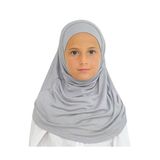 Çocuk Hazır Giyim Başörtüsü Şal Turban Viskon Gri