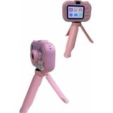 Çocuk Için Eğitici Video Kamera Ayaklı Mini Fotoğraf Makinesi - TK002M-6VU7B8 - Çok Renkli