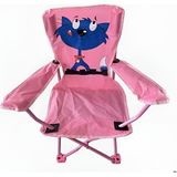 Çocuk Kamp Sandalyesi Sevimli Kedi - 6456 Ecorce Tube Marron - Polyester