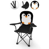 Çocuk Kamp Sandalyesi-Siyah-Penguen (Teşhir)