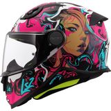 Çocuk Kask Ls2 Kid Cyberg Mat Mor M