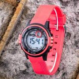 Cocuk Kol Saati 3 Atm Su Gecirmez Dijital Alarm Takvim Kronometre Unisex Led Saat St-304392
