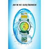 Çocuk Kol Saati Su Geçirmez Rodium Analog (2216) (Yeşil)