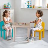 Çocuk Masa Sandalye Seti 2 Sandalye 1 Masa Aktivite Oyun Boyama Ders Çalışma Yemek Okuma Oyun Odası 24 Ay+