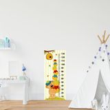 Çocuk Odası Bebek Odası Ayı ve Bal Boy Cetveli Boy Ölçer Sticker