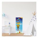 Çocuk Odası Bebek Odası Gökyüzü Boy Cetveli Boy Ölçer Sticker