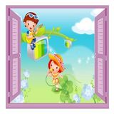 Çocuk Odası Bebek Odası Pencere Poster Duvar Kağıdı Şarkıcı