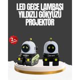 Çocuk Odası Için Müzikli ve Işıklı Robot Projektör - 2