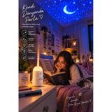 Çocuk Odası İçin Yıldızlı Gökyüzü Projeksiyon Gece Lambası