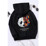 Çocuk Panda Sırt Baskılı Sweatshirt