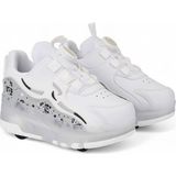 Çocuk Patenli Işıklı Tekerlekli Spor Ayakkabı & Patenli Rahat Ayakkabı Unisex - Beyaz - 32