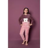 Çocuk Peluş Pijama Takımı
