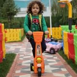 Çocuk Scooter – Anaokulu ve Oyun Parkı Için Dengeli ve Güvenli Sürüş - Turuncu - 3 Tekerlek