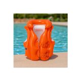 Çocuk Şişme Can Yeleği Yüzme Can Yeleği Deniz Yeleği Şişme Kırmız Yelek Life Vest Emniyet 50X47 Cm.
