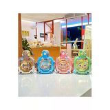 Çocuk Suluk Matara Motivasyonel 1000Ml Ayı Model Çocuk Suluk Askılı 3D Ve 2D Sticker Hediyelidir Pem