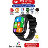 Çocuk Takip Saati, Görüntülü Görüşme, Gps, Wi-Fi, Gizli Dinleme, Akıllı Saat - Seçenek 1 - Ahşap