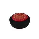 Çocuk - Talebe Sarığı - Siyah Kumaş - Bordo Takke - Çapraz Sarım - Kuş Gözlü - 6 metre