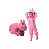 Çocuk Tavşan Kostümü Pembe Renk 4-5 Yaş TTT-24242421132-SMT
