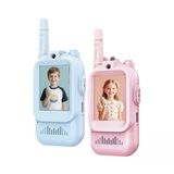 Çocuk Telsizi Video Walkie Talkie – Şarjlı Video İnterkom Oyuncak, 2’Li Paket