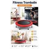 Çocuk Tranbolin Mini Fitness Trambolini Yetişkin Ve Çocuk Zıplama Trambolini Ev Tipi Egzersiz Trambolini