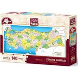 Çocuk Türkiye Siyasi Haritası 140 Parça Puzzle