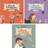 Çocuk Üniversitesi 3 Kitap Set Anatomi - Üreme - Genetik