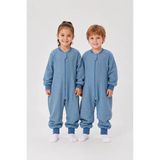 Çocuk Uyku Tulumu 1-8 Yaş Unisex Uzun Kollu 1 Tog %100 Pamuk Müslin 2706