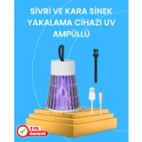 Çocuk ve Evcil Hayvan Dostu Sivrisinek Yakalama Lambası TKNDYM-UCZZZSİNEKÖLDÜRÜCÜ-3