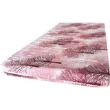 Çocuk Yatağı 60X120X6 cm Vip Oyun Parkı Sünger Yatak Bebek Yatağı-Pembe Ağaç - Çok Renkli - 60 x 120 cm