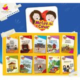 Çocuk Yayınları 1. Sınıf Hikaye Kitabı Seti 10 Kitap Melay İle Çınar Ay
