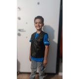 Çocuk yelek deri
