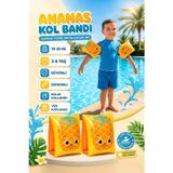 Çocuk Yüzme Kolluğu 19-30 Kg Şişme Deniz Havuz Yüzücü Kolluk Yüzme Kolluğu Ananas 32042