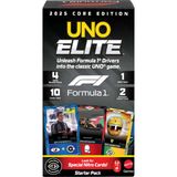 Çocuklar, Hayranlar, Aileler Ve Oyun Geceleri İçin Mattel Games Uno Elite F1 Kartlar