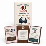 Çocuklar İçin 40 Hadis Ezber Kartları – Eğitici Dini Bilgi ve Güzel Ahlak Kartları