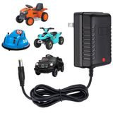 Çocuklar için 6V Şarj Cihazı Araba Oyuncakları Trax Toddler Quad Kidzone Tampon Toddler Quad6 Volt Pil Şarj Cihazı Çocuk Ride On Oyuncaklar Aksesuarları için 6VCharger Kidzone Tampon Araba
