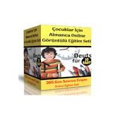 Çocuklar İçin Almanca Online Görüntülü Eğitim Seti - Enine Boyuna Eğitim