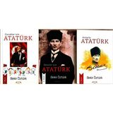 Çocuklar İçin Atatürk - Gençler İçin Atatürk - Anılarla Atatürk - Bekir Öztürk + Poster, Not Defteri, Ayraç