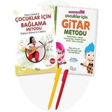 Çocuklar Için Bağlama Metodu Tr - Eng Hakan Çakmak + Çocuklar Için Gitar Metodu Musa Çetiner 2'li