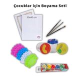 Çocuklar İçin Boyama Seti 12 Parça