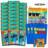 Çocuklar için Disney Lilo ve Stitch Mini Parti Şekeri Seti - 24 Mini Dikişli Paket ve Boyama Sayfaları, Çıkartmalar ve Daha Fazlasıyla Birlikte Oynat Paketleri (Lilo ve Stitch Doğum Günü Partisi
