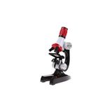 Çocuklar İçin Eğitici Mikroskop Seti 1200X Zoom Led Işıklı 12 Hazır Numune, Stem Bilim Deney Oyuncağı
