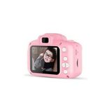 Çocuklar İçin Eğitici Mini Kamera Dijital Fotoğraf Makinesi En Son Versiyon CMR9 (Pembe)