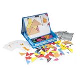 Çocuklar İçin Eğitici Öğretici Manyetik Tangram Ve Yazı Tahtası