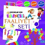 Çocuklar İçin Eğlenceli Faaliyet Seti Mor Kitap 5 Yaş Üzeri