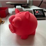 Çocuklar İçin Eğlenceli Kumbara – Para Biriktirme ve Tasarruf Alışkanlığı - Piggy bank (ekru)