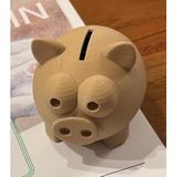 Çocuklar İçin Eğlenceli Kumbara – Para Biriktirme ve Tasarruf Alışkanlığı - Piggy bank (gold)