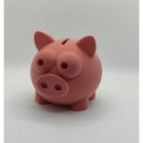 Çocuklar İçin Eğlenceli Kumbara – Para Biriktirme ve Tasarruf Alışkanlığı - Piggy bank (gri)