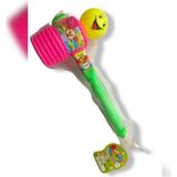 Çocuklar Için Eğlenceli Plastik Çekiç Oyuncak 30 cm - Sarı